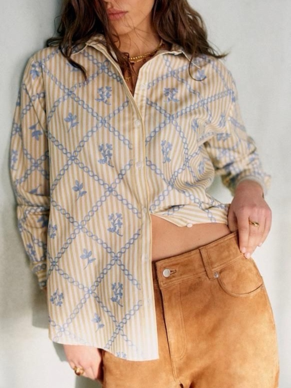 Sezane Maxy Shirt